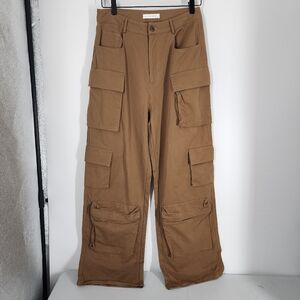 molly king X bayse cargo pants Size Medium Tan Brown